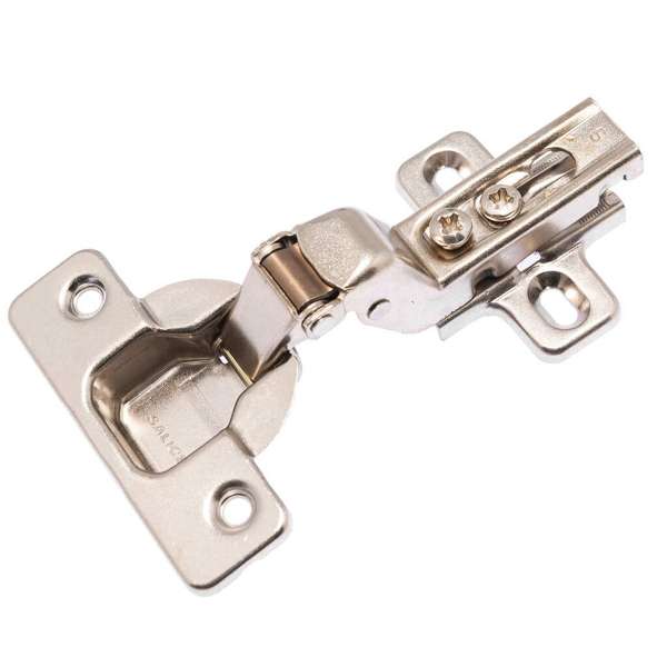 Prestige Cabinet Hinge Slide On Fitting Inset Nickel Plated - 2 Pack