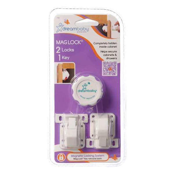 Dreambaby Magnetic Lock with 2 Locks 1 Key