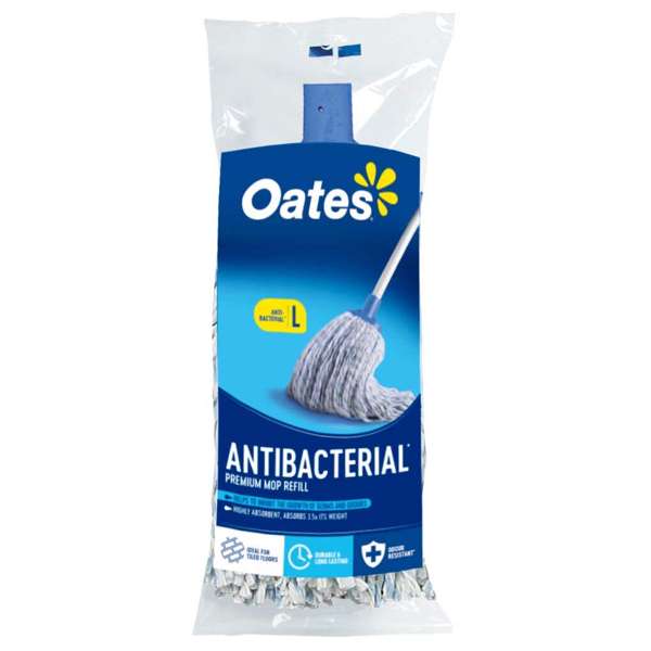 Oates Antibacterial Premium Mop Refill - Large