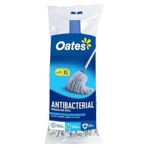 Oates Antibacterial Premium Mop Refill - XL