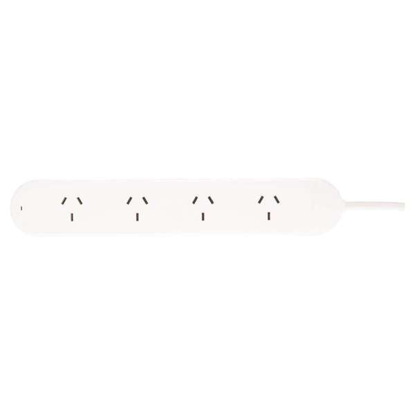 HPM 4 Outlet Wide Spaced Surge Protected Powerboard