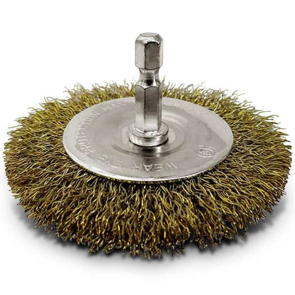 Josco Crimped Wire Wheel Brush 100mm