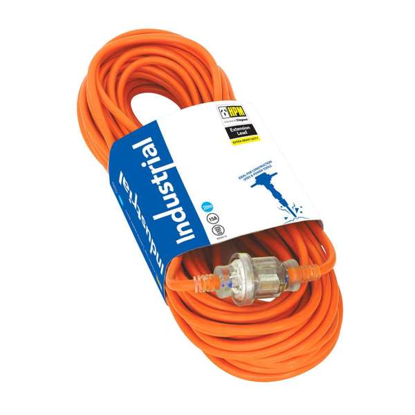 HPM Industrial 15A Extension Lead 20m