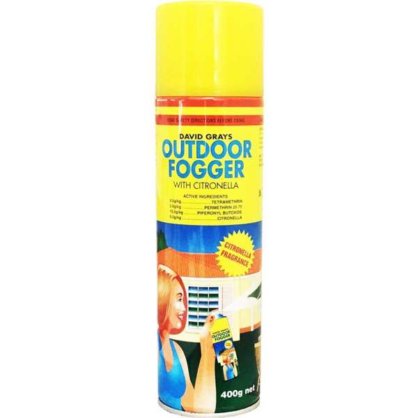 David Grays Outdoor Fogger with Citronella 400g