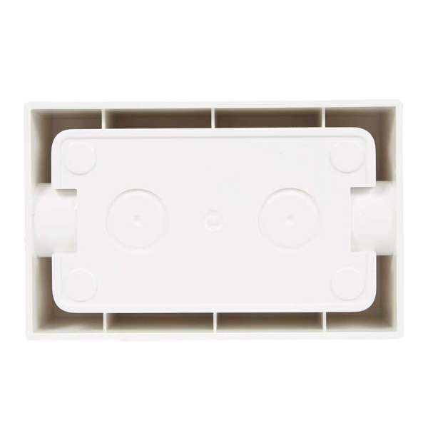 HPM Mounting Block Surface White 41mm