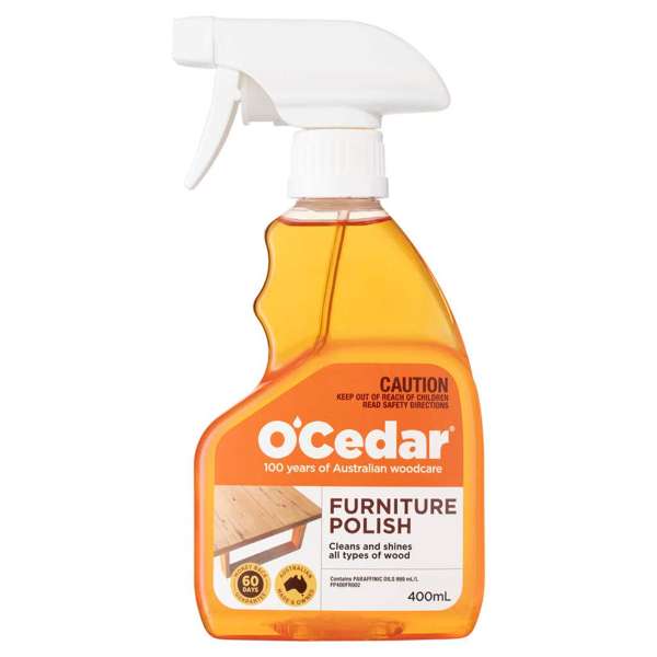 O'Cedar Indoor Furniture Wood Polish 400ml