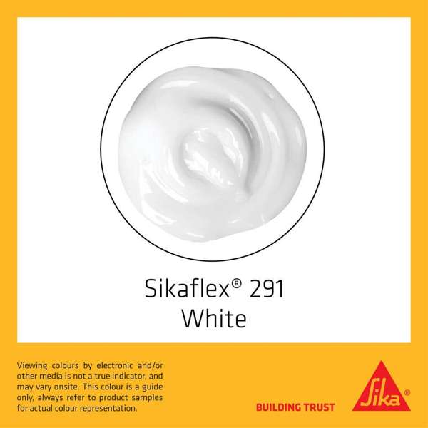 Sika Sikaflex 291 Marine Adhesive Sealant White 310ml