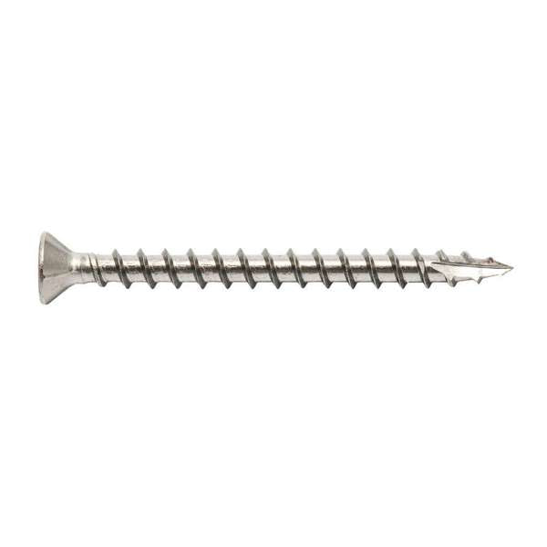 Zenith Decking Screws T17 Square Drive Stainless Steel 8G x 50mm - 250 Pack