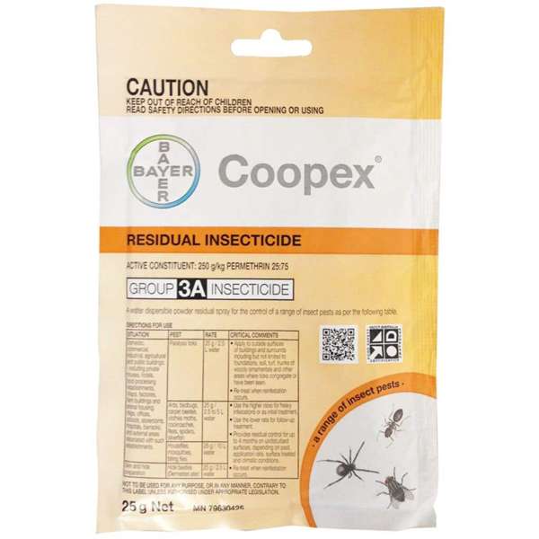 David Grays Bayer Coopex Insecticide Sachet 25g