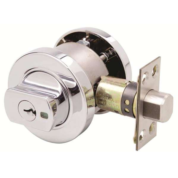 Lockwood Paradigm 005 Double Cylinder Deadbolt Round Chrome Plate