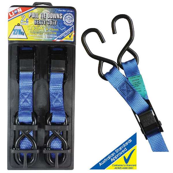 Lion 2 Piece Pull Action Tie Down - 2 Piece