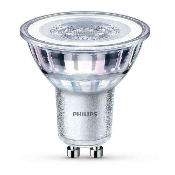 Philips GU10 LED 410Lm Warm White 4.6W Spot - 6 Pack