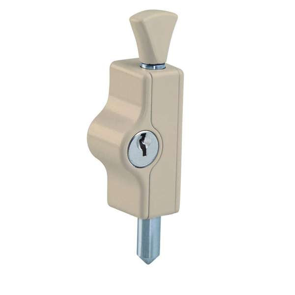 Whitco Window Bolt CYL4 Primrose