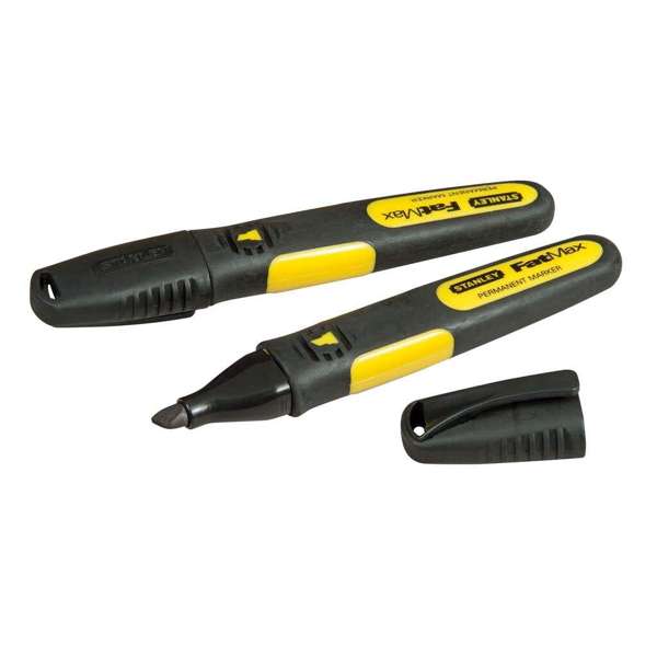 Stanley FatMax Chisel Tip Marker - 2 Pack