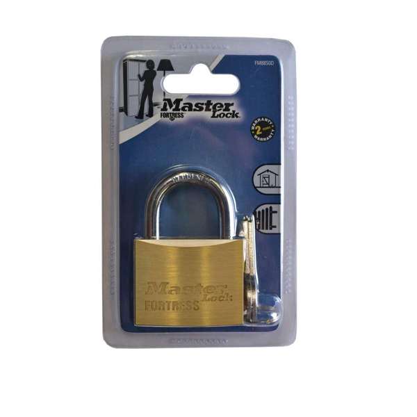 Master Lock Fortress Padlock Brass