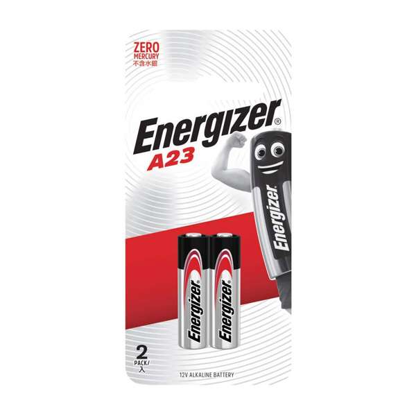 Energizer A23 Battery 12V - 2 Pack