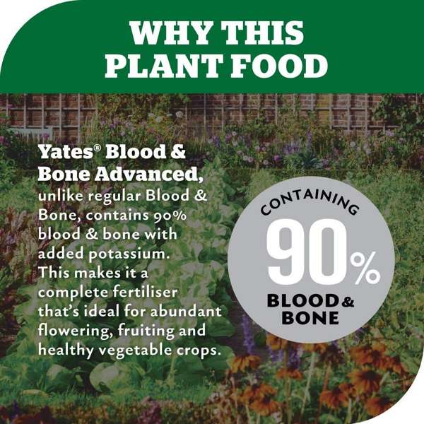 Yates Blood & Bone Organically Based Plant Food Advanced Formulation 2.5kg