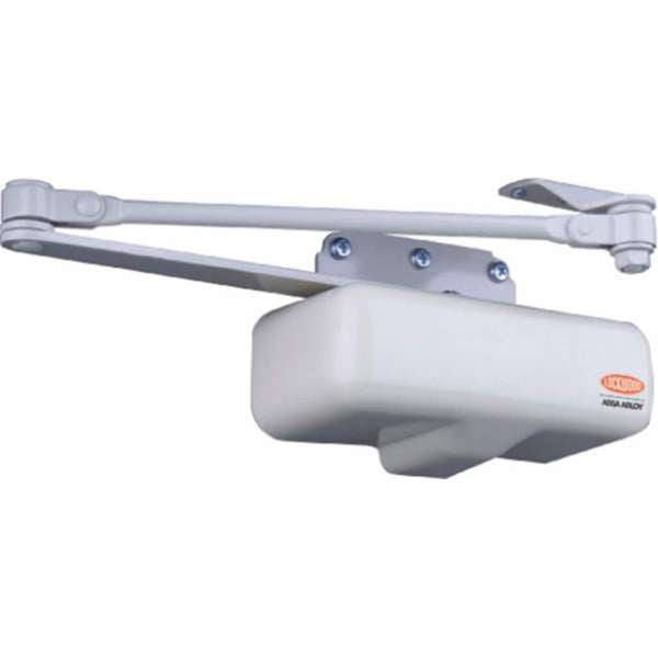 Lockwood 1022 Light Duty Hydraulic Door Closer Silver