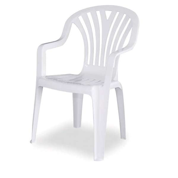 Techno Plastics Resin Chair Chelsea White