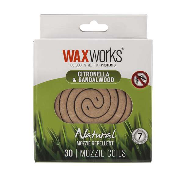 Waxworks Mozzie Coils - 30 Pack