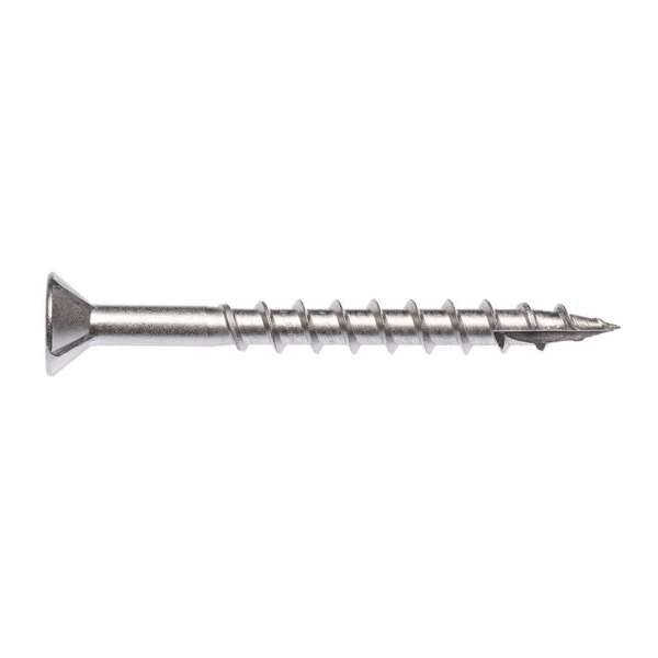 Zenith Decking Screws T17 Square Drive Stainless Steel 10G x 50mm - 50 Pack