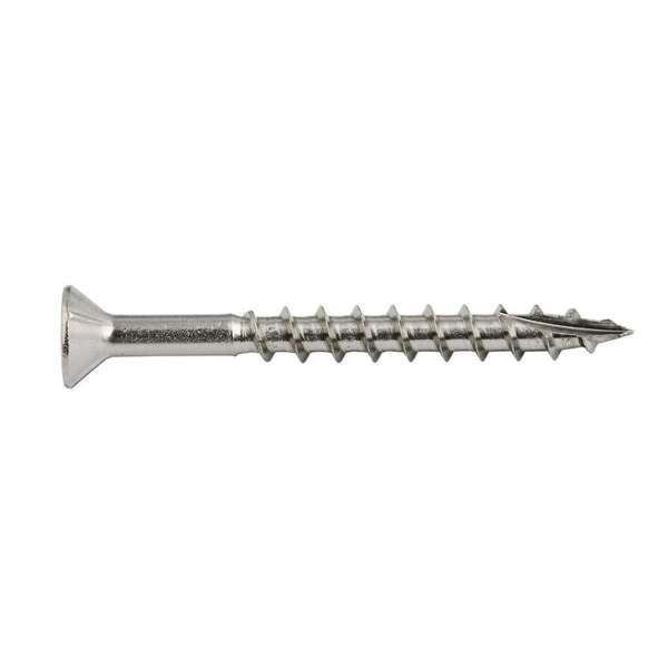 Zenith Decking Screws T17 Square Drive Stainless Steel 10G x 50mm - 250 Pack