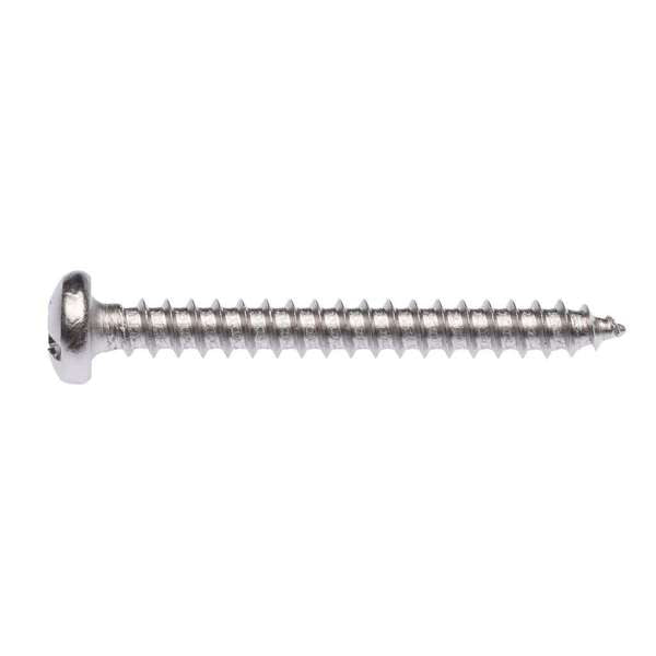 Zenith Self Tapping Screws Pan Head Stainless Steel 8G x 38mm - 100 Pack