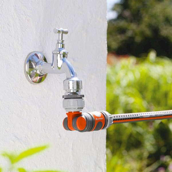 Gardena Angled Swivel Tap Connector 13mm