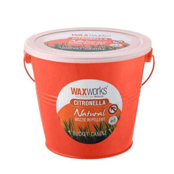 Waxworks Citronella Bucket Candle 2L