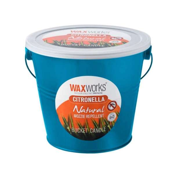 Waxworks Citronella Bucket Candle 2L