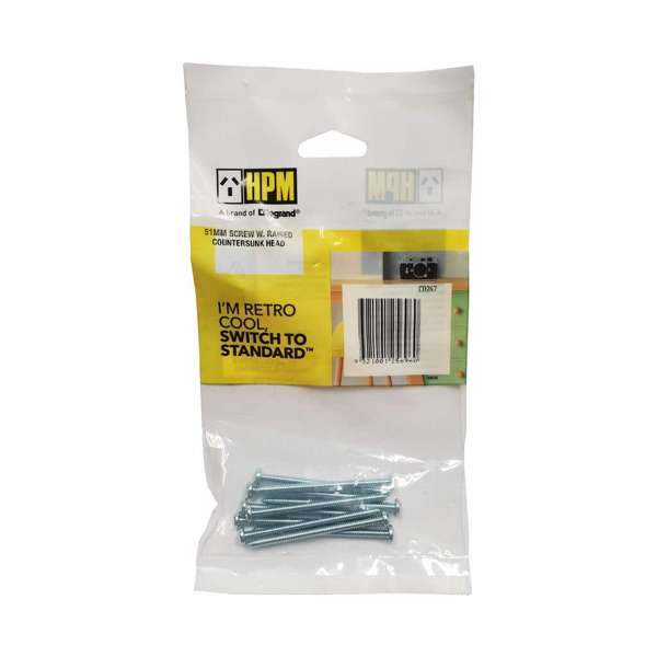 HPM Powerpoint Screws - 10 Pack