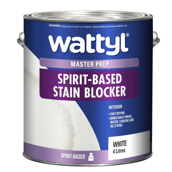 Wattyl Master Prep Spirit-Based Stain Blocker 4L