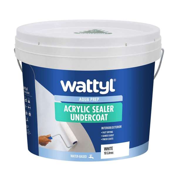 Wattyl Aqua Prep Acrylic Sealer Undercoat 10L