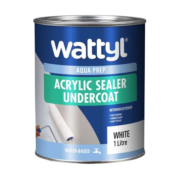 Wattyl Aqua Prep Acrylic Sealer Undercoat 1L