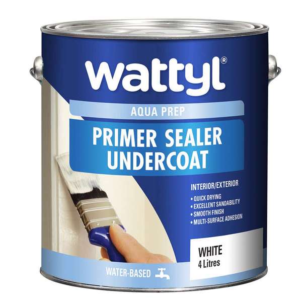 Wattyl Aqua Prep Primer Sealer Undercoat 4L