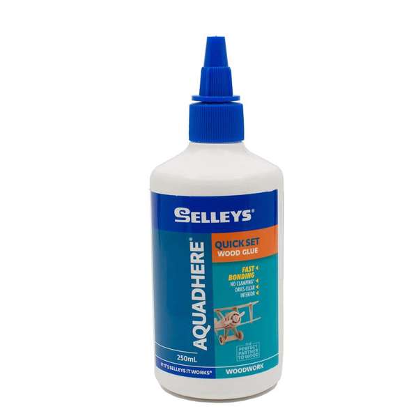 Selleys Aquadhere Quickset Wood Glue 250ml