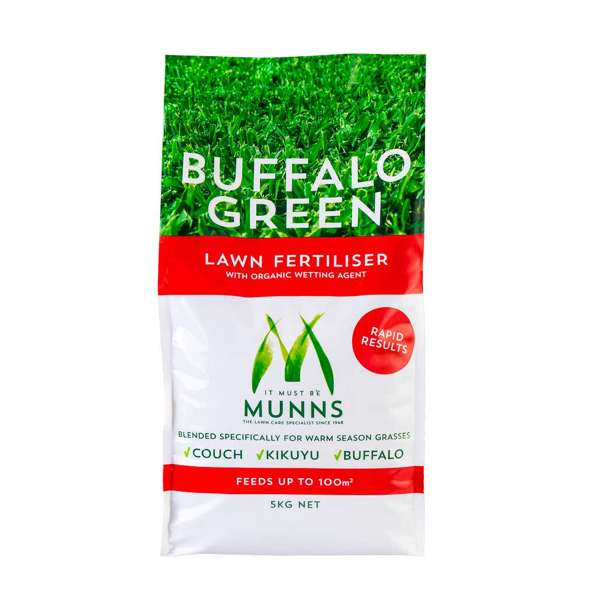 Munns Buffalo Green Lawn Fertiliser 5kg