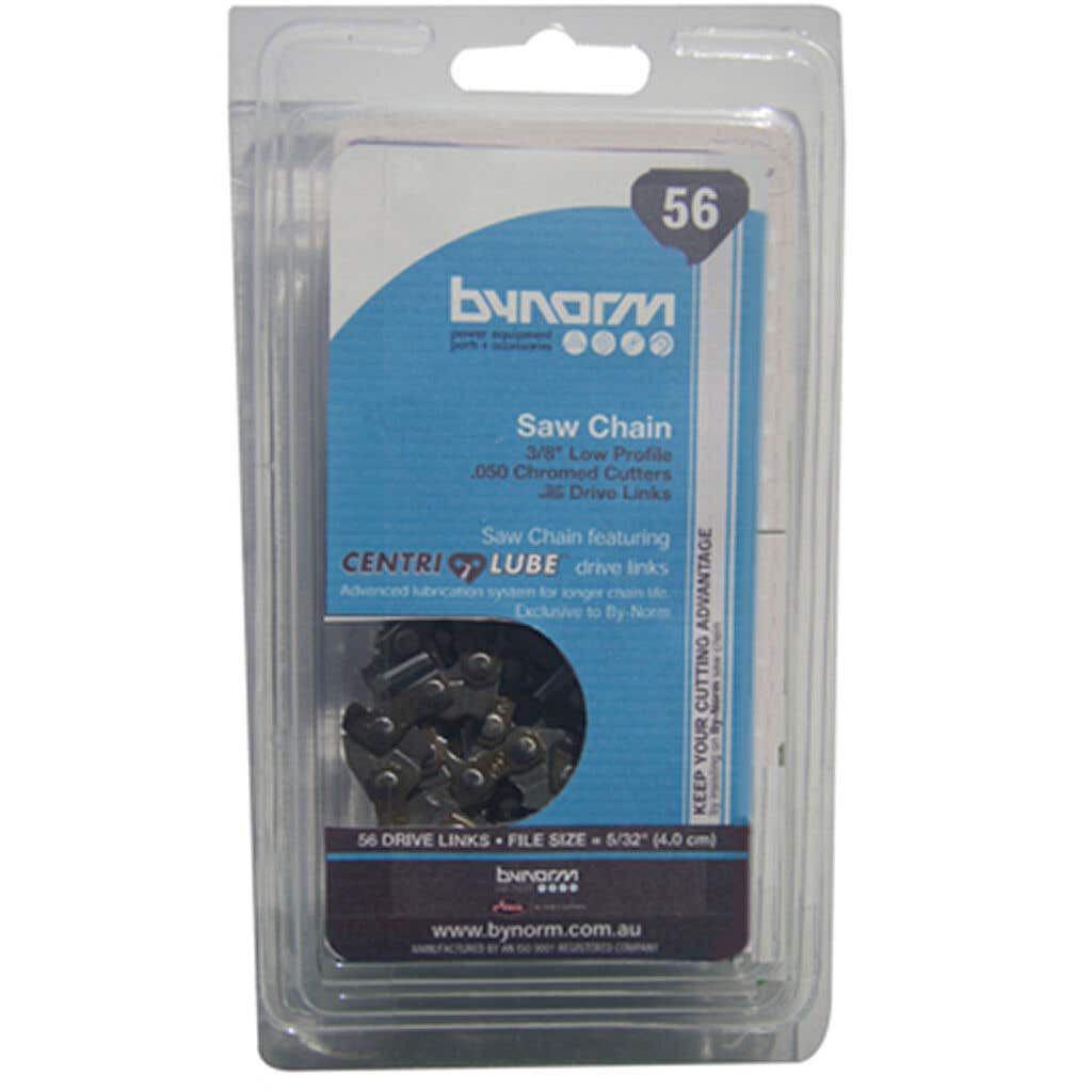 Bynorm Chainsaw Chain 3/8" Low Profile.050 56 Drive Links