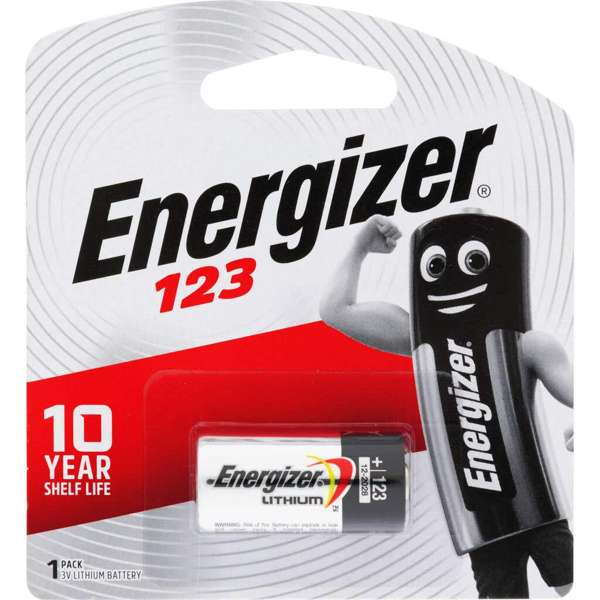 Energizer 3V 123 Lithium Photo Battery - 1 Pack