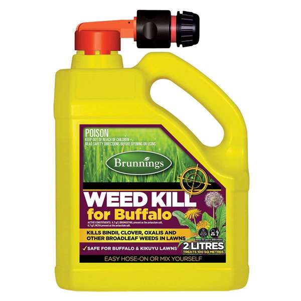 Brunnings Weed Killer Hose On Buffalo 2L