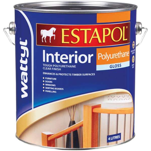 Wattyl Estapol Interior Polyurethane Gloss 4L