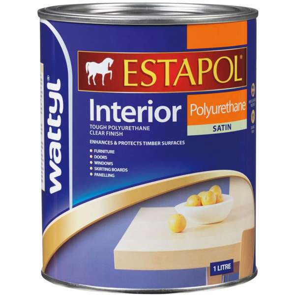 Wattyl Estapol Interior Polyurethane Satin 1L