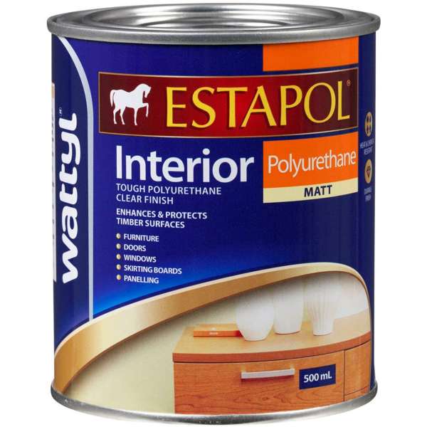 Wattyl Estapol Interior Polyurethane Matt 500ml