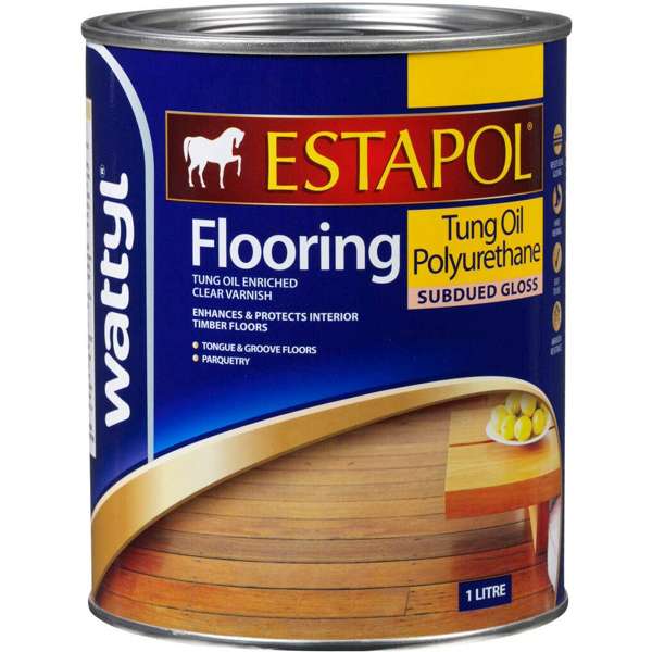 Wattyl Estapol Flooring Tung Oil Polyurethane 1L