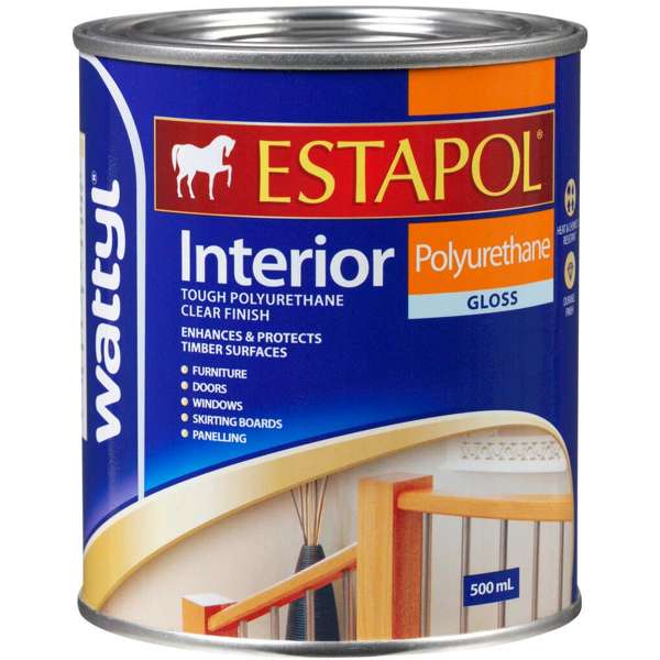 Wattyl Estapol Interior Polyurethane Gloss 500ml