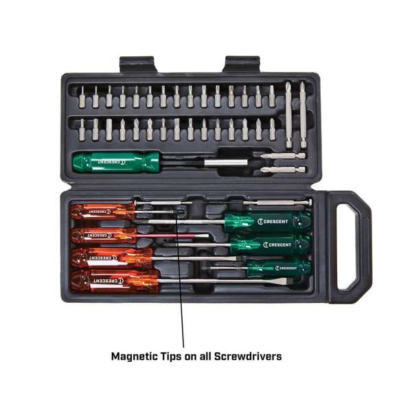 Crescent Ultimate Screwdriver Set - 44 Piece