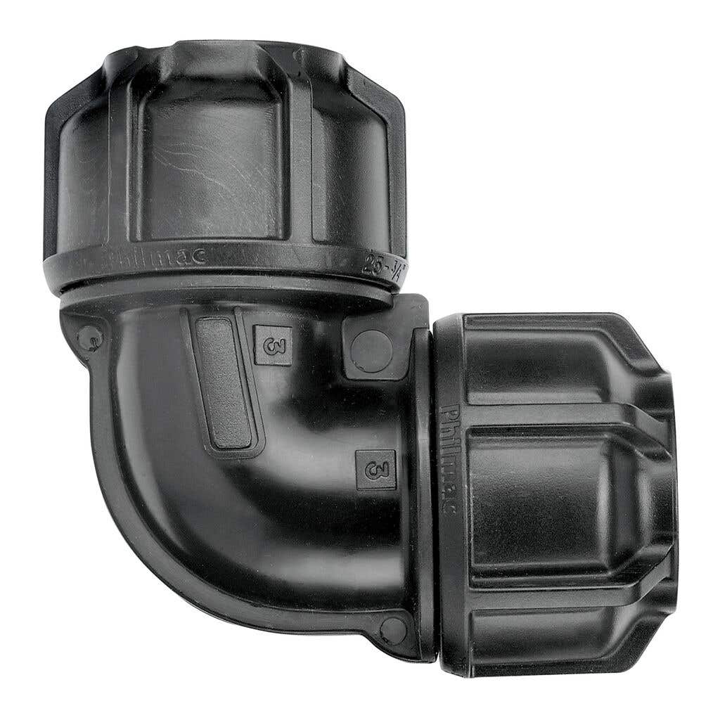 Philmac 3G Metric Pipe Elbow 40mm