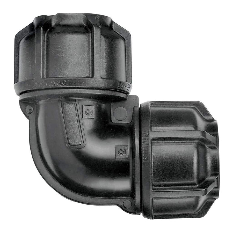 Philmac 3G Metric Pipe Elbow 40mm