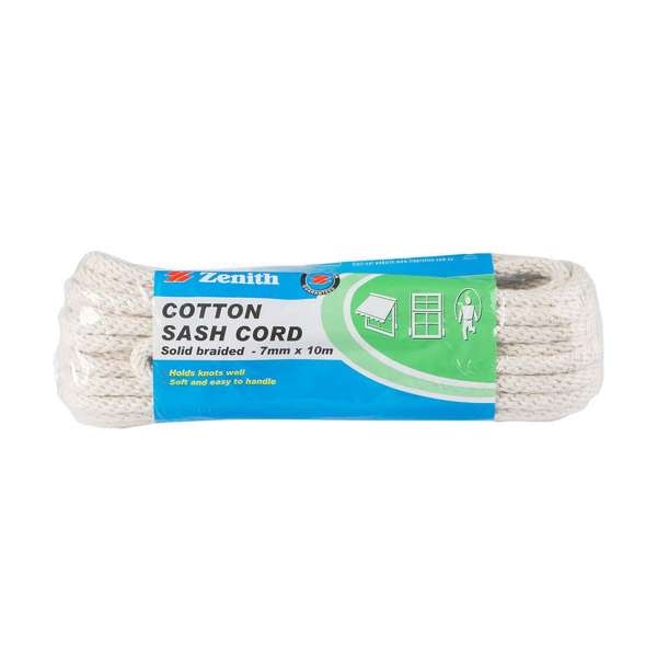 Zenith Sash Cord Cotton 7mm x 10m