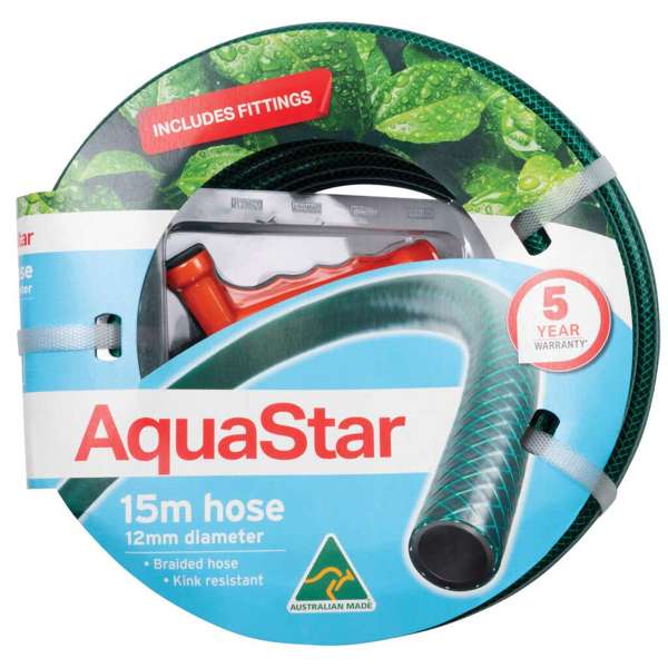 Aquastar Hose 12mm x 15m